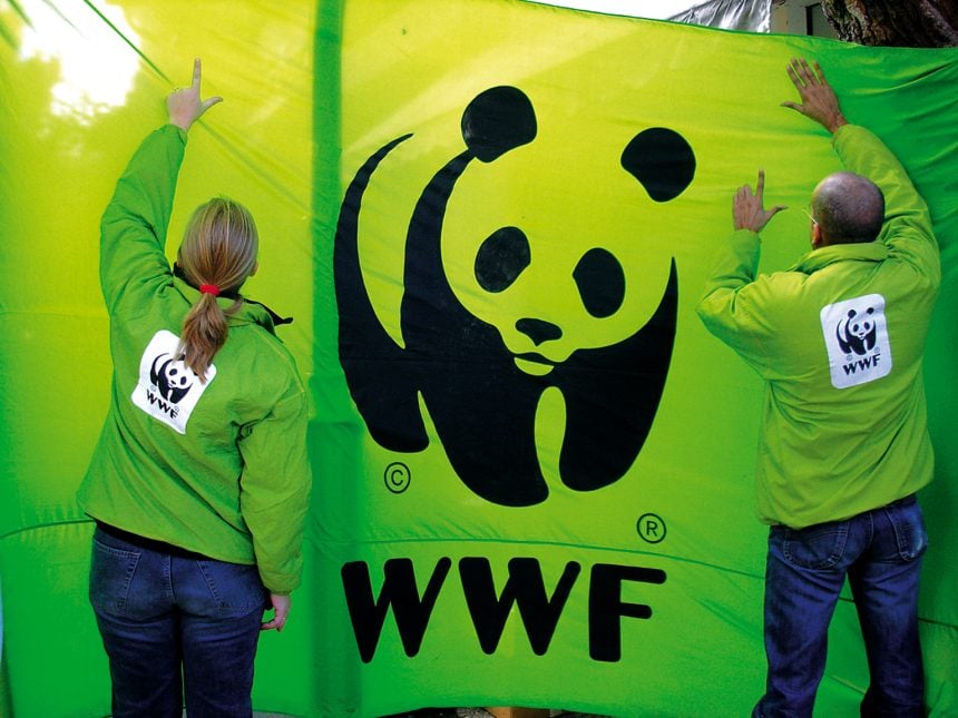 WWF flag WWF Greece