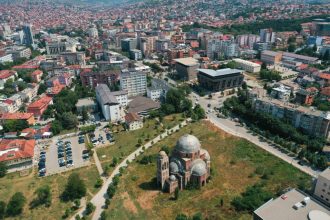 Orthodox Church Pristina University campus BIRN