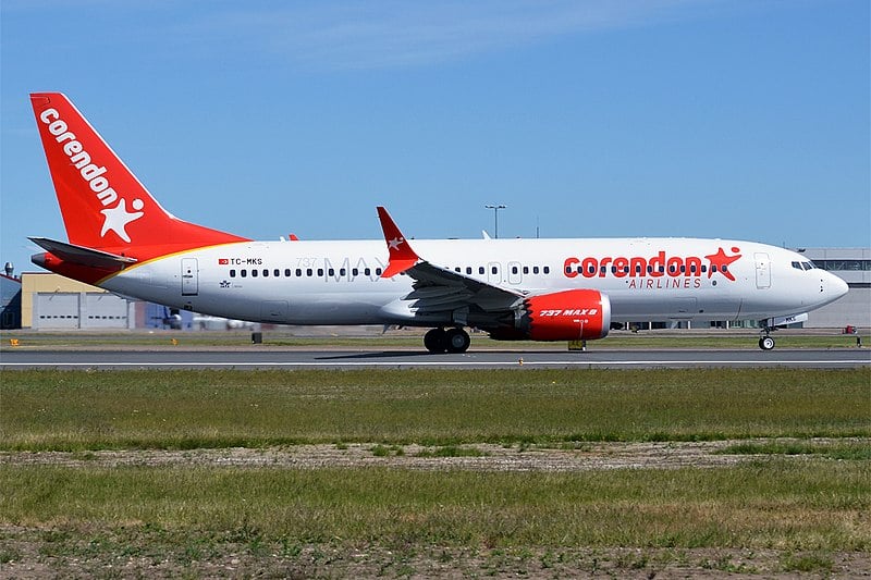 Corendon Airlines TC MKS Boeing 737 8 MAX