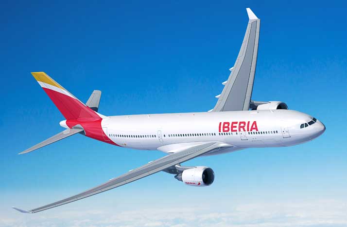 iberia aeroplano