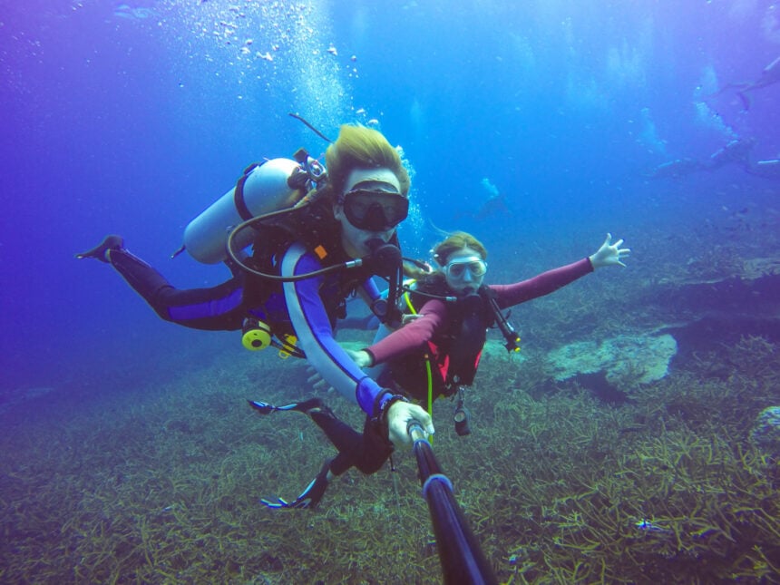 Diving tourism