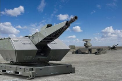 Rheinmetall Stationaere Flugabwehr Oerlikon Skyshield