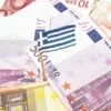 economy money greek flag euro